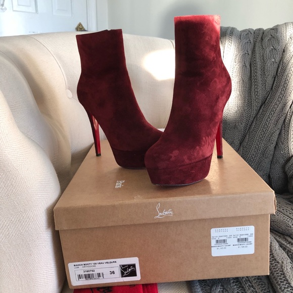 bianca bootie louboutin
